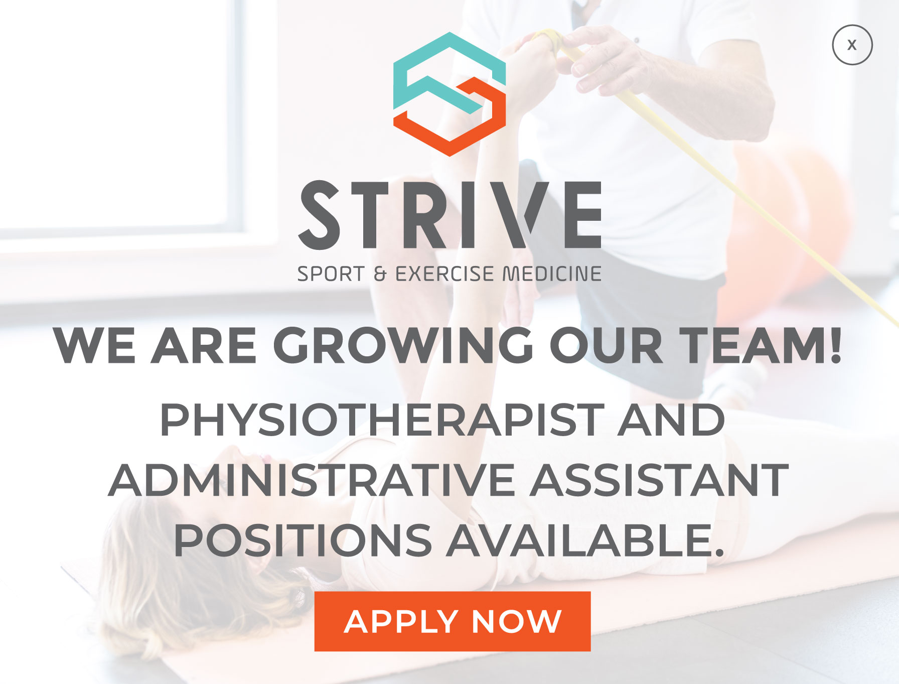 Careers | STRIVE Sport & Exercise Medicine | Barrie, Ontario